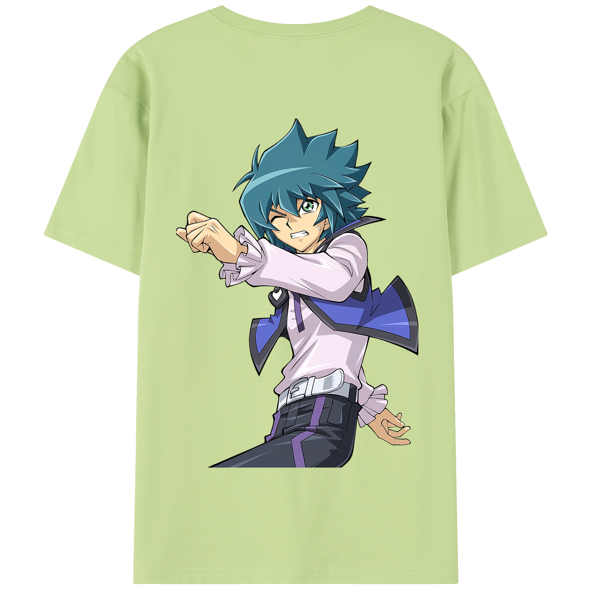 （画像用） 遊☆戯☆王 Yu-Gi-Oh! 綿100％半袖Tシャツ（背面プリント）